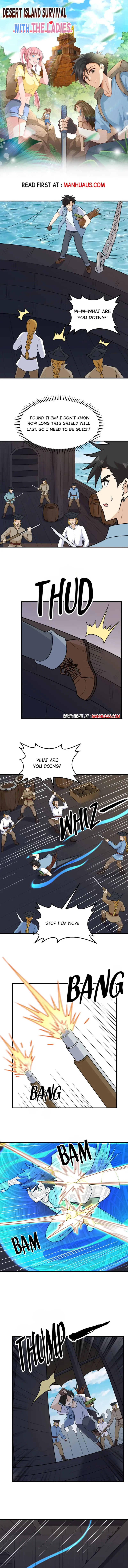 Survive on a deserted island with beautiful girls Chapter 213 - page 1