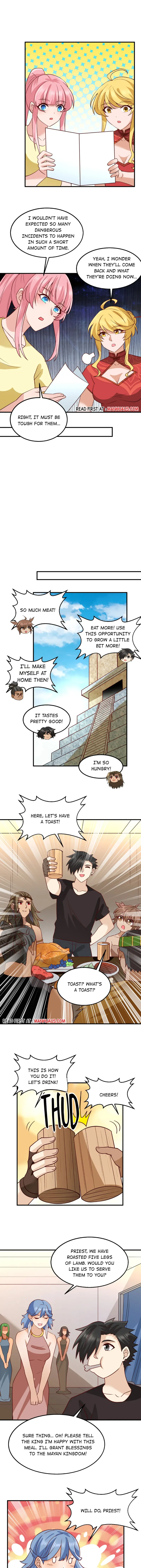Survive on a deserted island with beautiful girls Chapter 204 - page 3