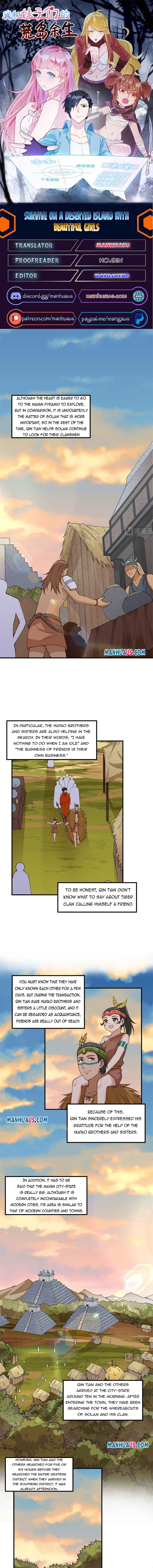 Survive on a deserted island with beautiful girls chapter 172 - page 1