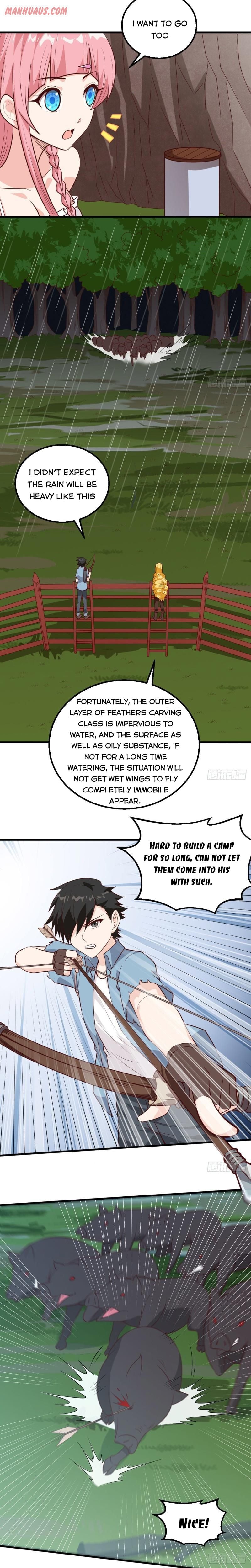 Survive on a deserted island with beautiful girls chapter 61 - page 8