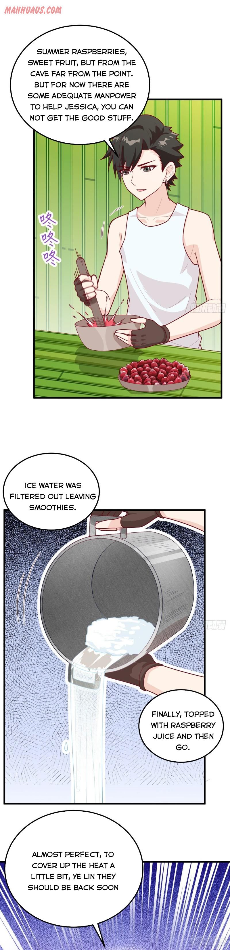 Survive on a deserted island with beautiful girls chapter 60 - page 11