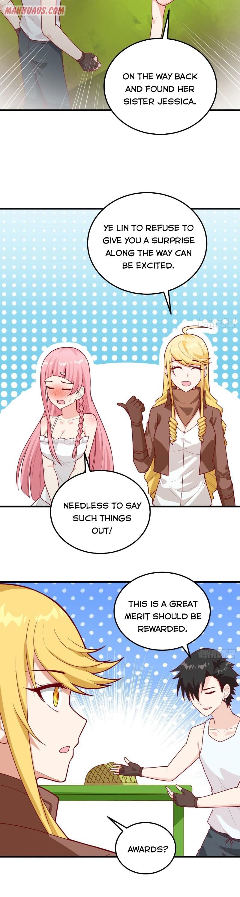Survive on a deserted island with beautiful girls chapter 60 - page 13