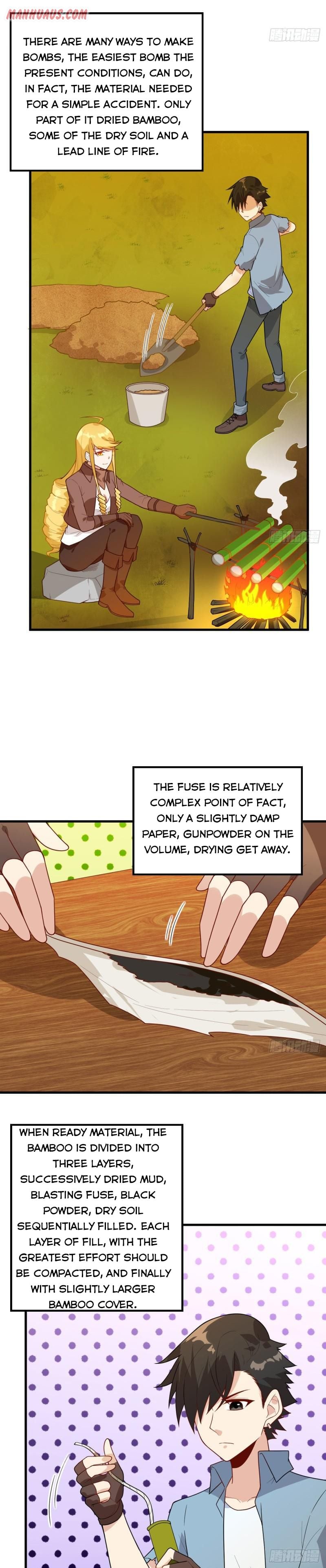Survive on a deserted island with beautiful girls chapter 59 - page 12