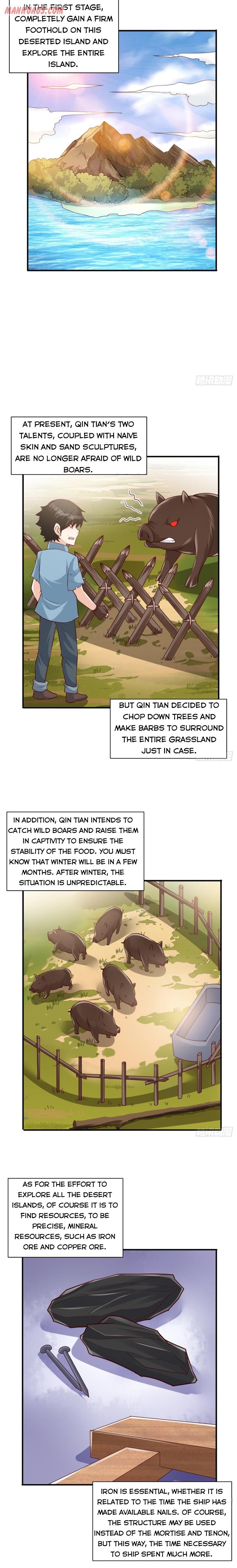 Survive on a deserted island with beautiful girls chapter 58 - page 6