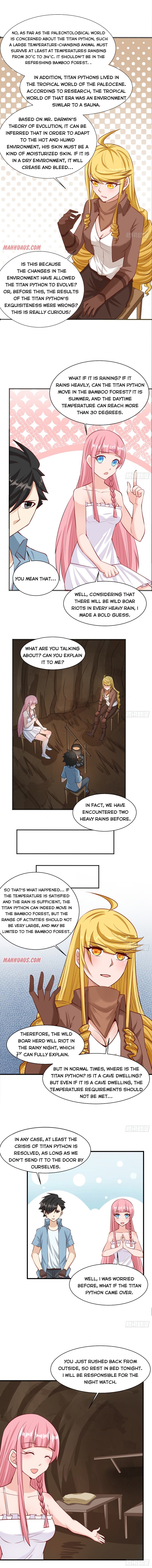 Survive on a deserted island with beautiful girls chapter 57 - page 3