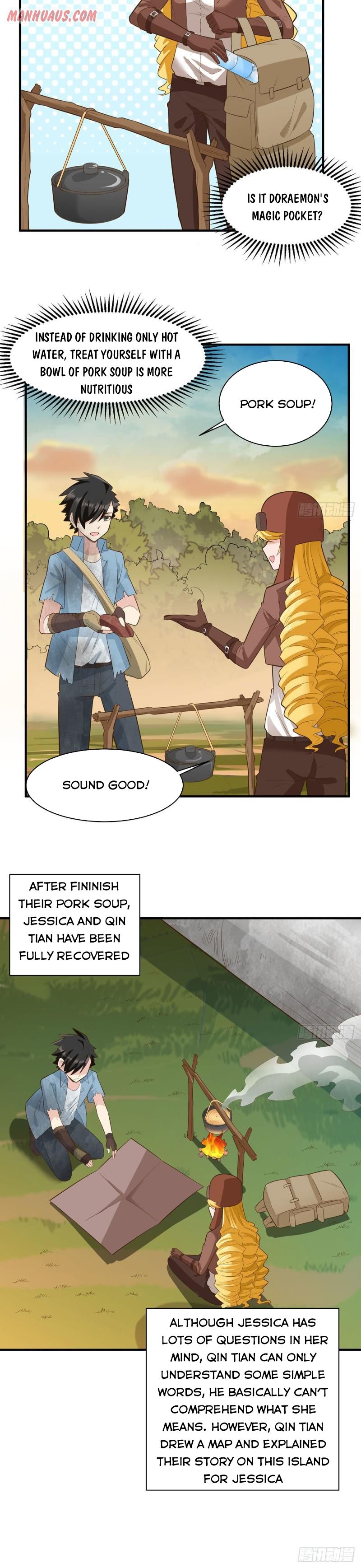 Survive on a deserted island with beautiful girls chapter 55 - page 3