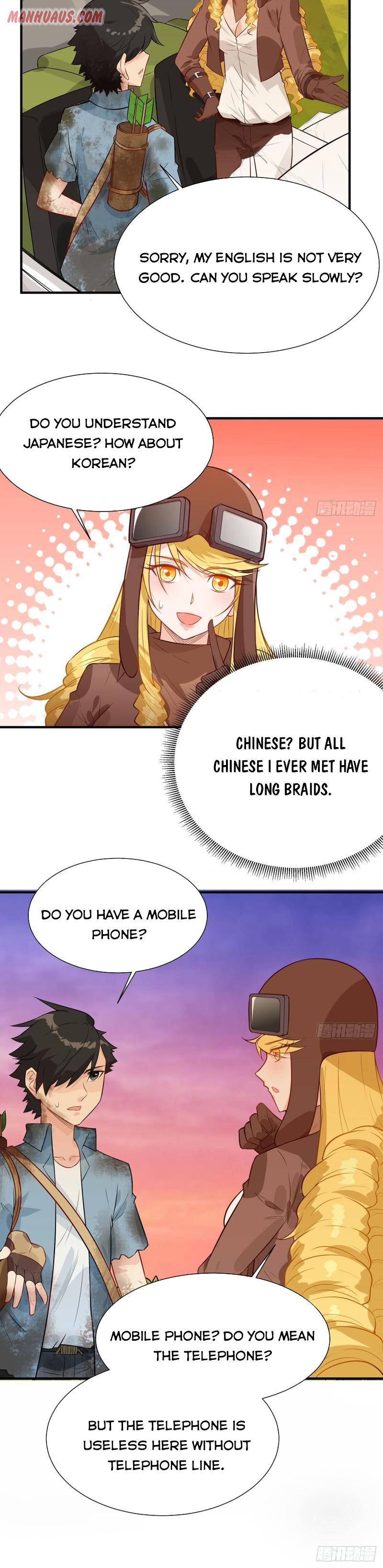 Survive on a deserted island with beautiful girls chapter 54 - page 10