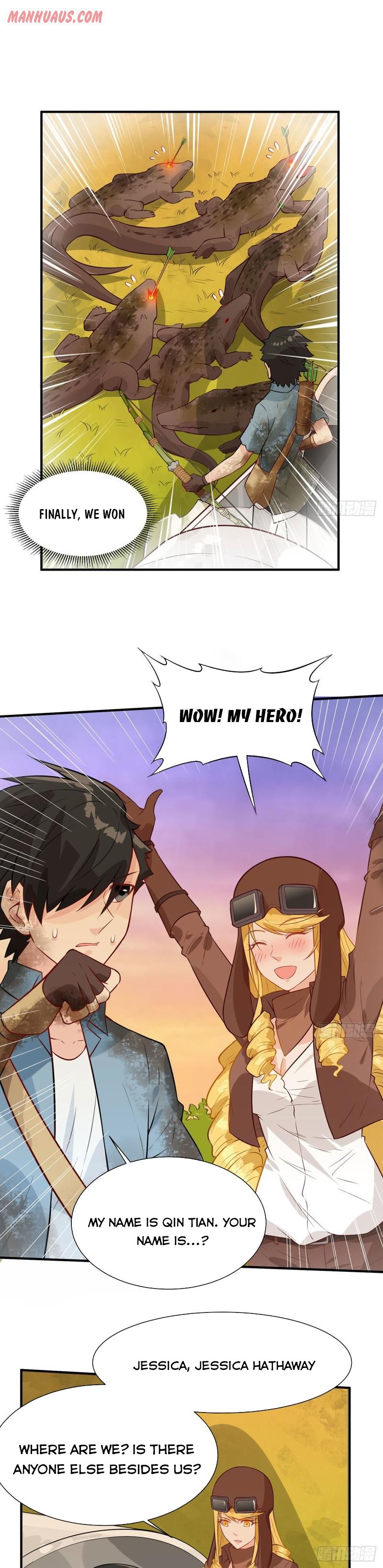 Survive on a deserted island with beautiful girls chapter 54 - page 9