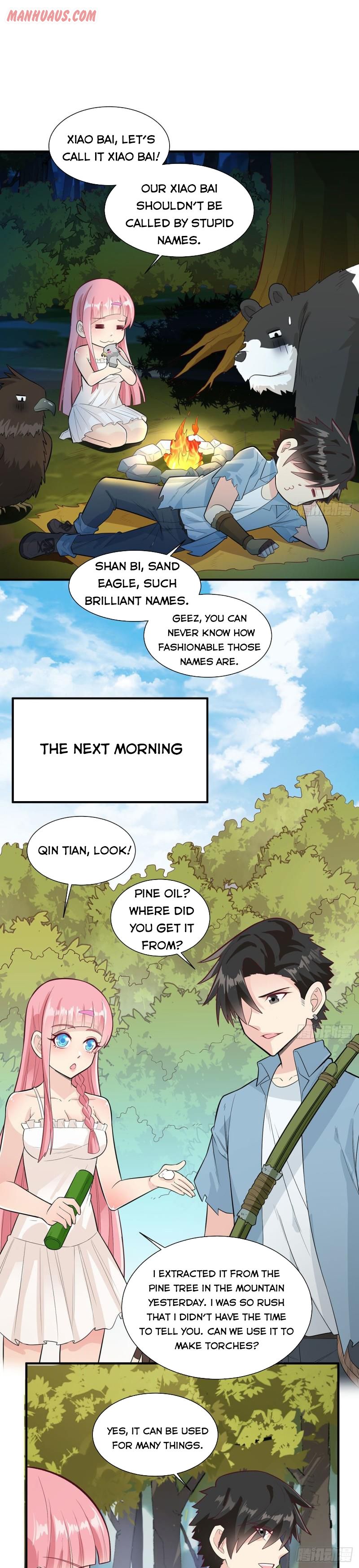 Survive on a deserted island with beautiful girls chapter 51 - page 9