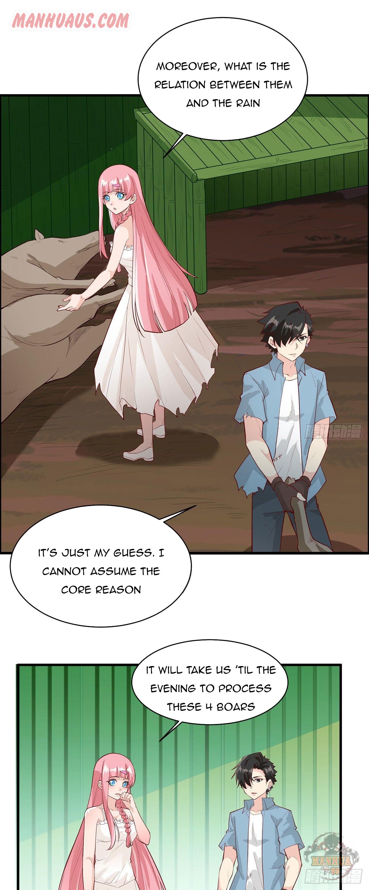 Survive on a deserted island with beautiful girls chapter 41 - page 15