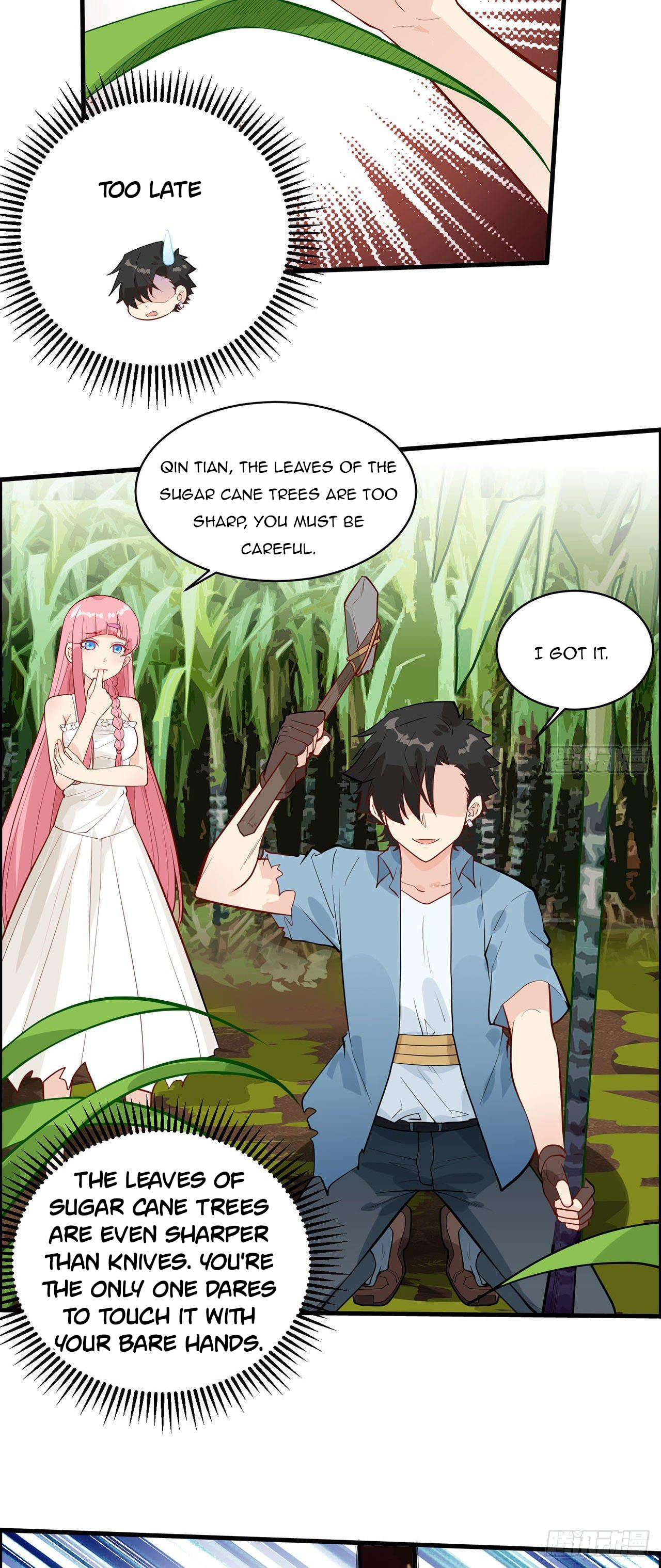 Survive on a deserted island with beautiful girls chapter 38 - page 19