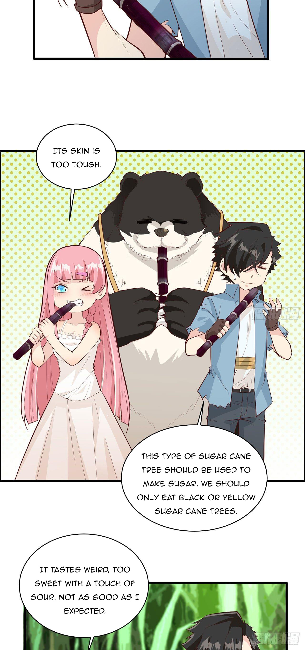 Survive on a deserted island with beautiful girls chapter 38 - page 21