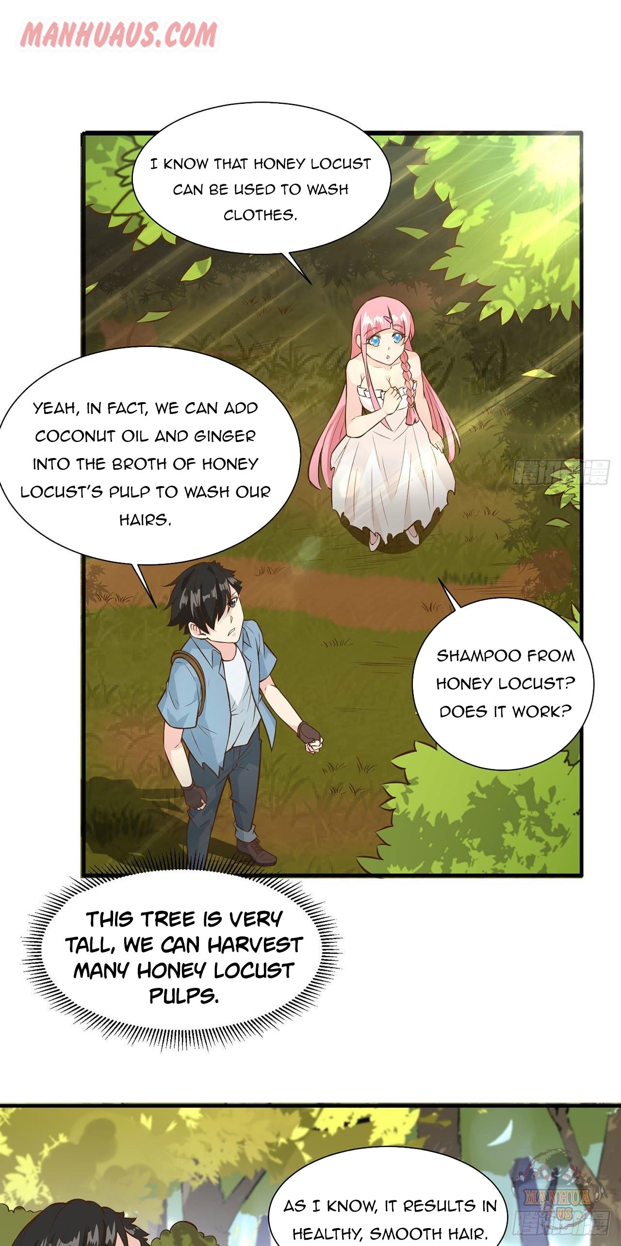 Survive on a deserted island with beautiful girls chapter 38 - page 4