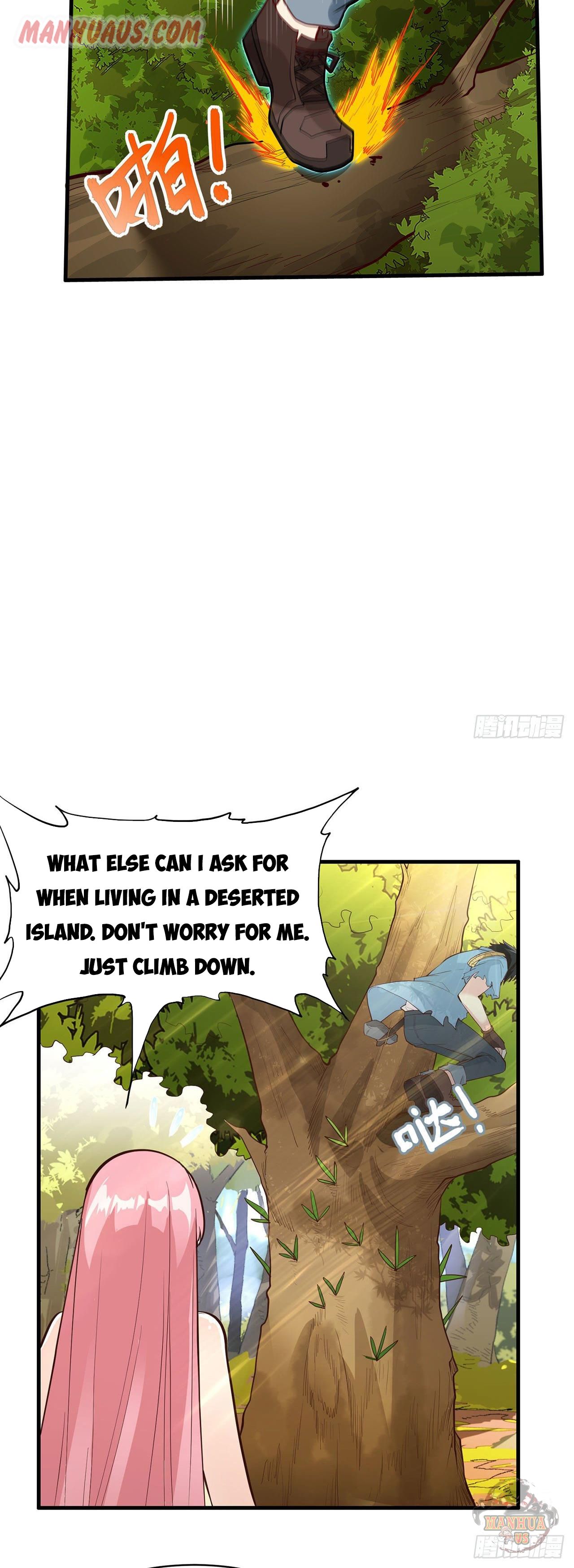 Survive on a deserted island with beautiful girls chapter 38 - page 8