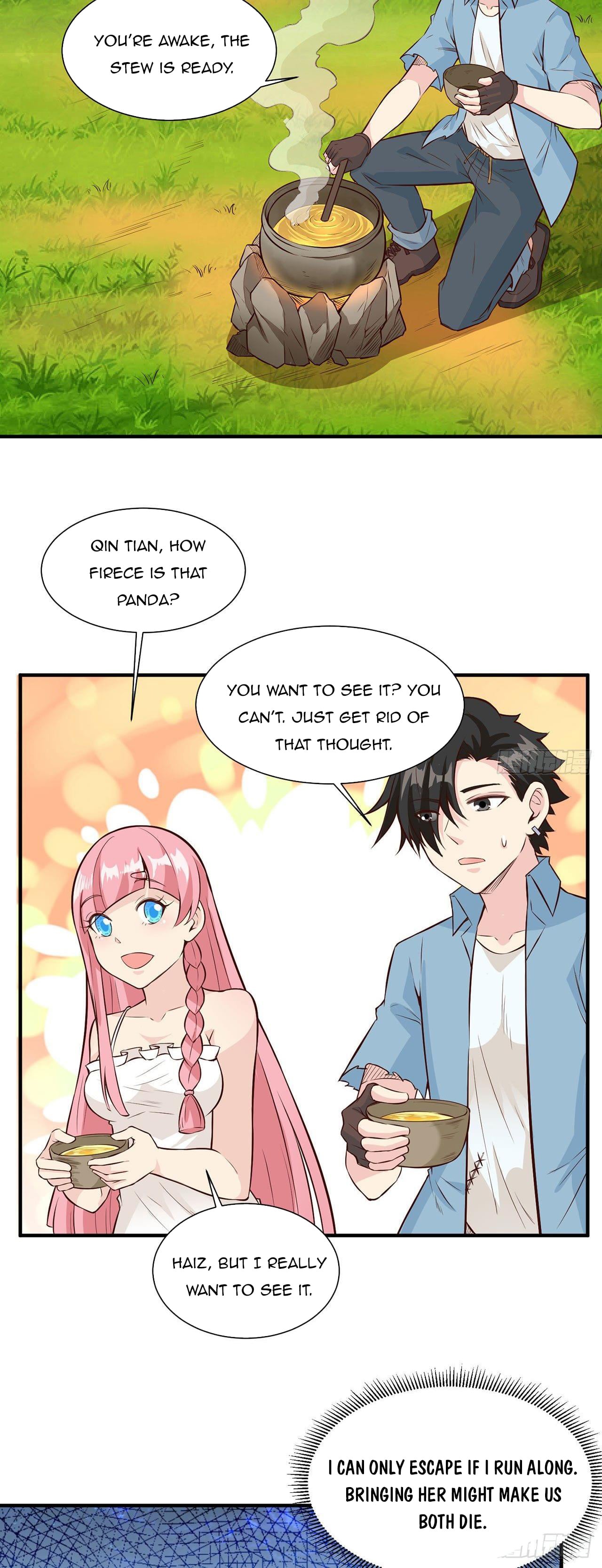 Survive on a deserted island with beautiful girls chapter 30 - page 19