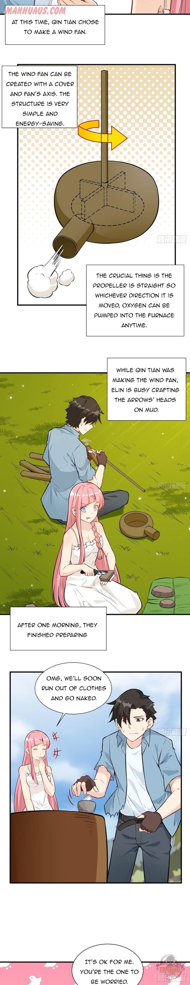 Survive on a deserted island with beautiful girls chapter 29 - page 10