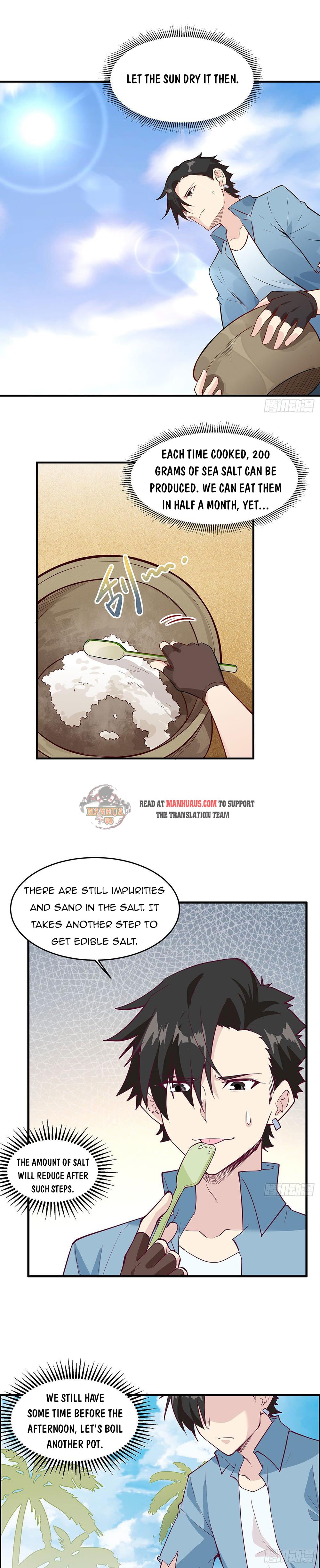 Survive on a deserted island with beautiful girls chapter 27 - page 11