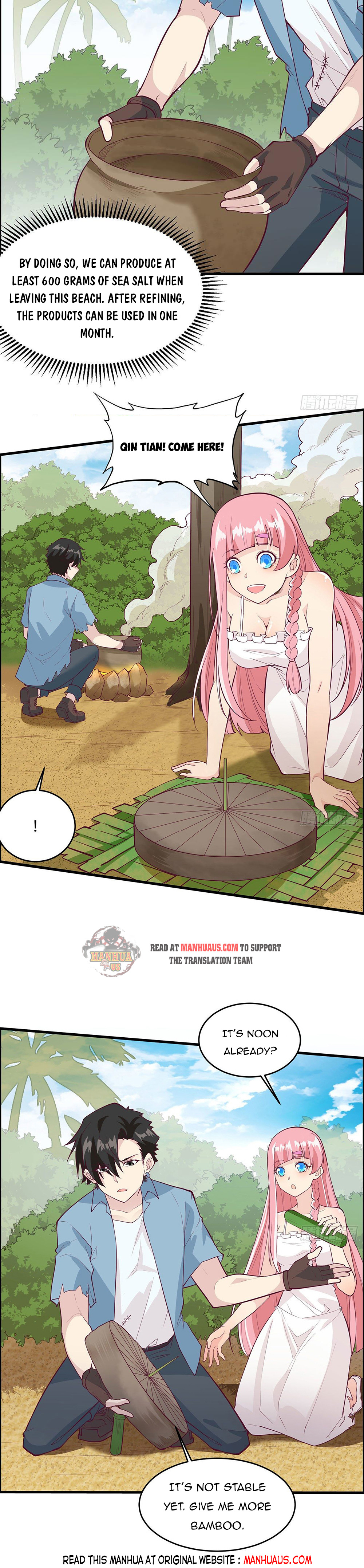 Survive on a deserted island with beautiful girls chapter 27 - page 12