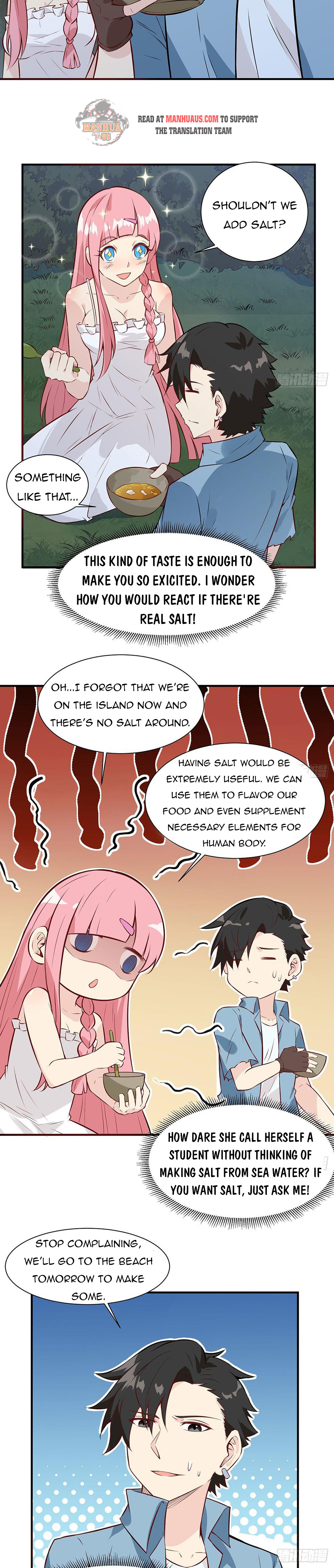 Survive on a deserted island with beautiful girls chapter 27 - page 4