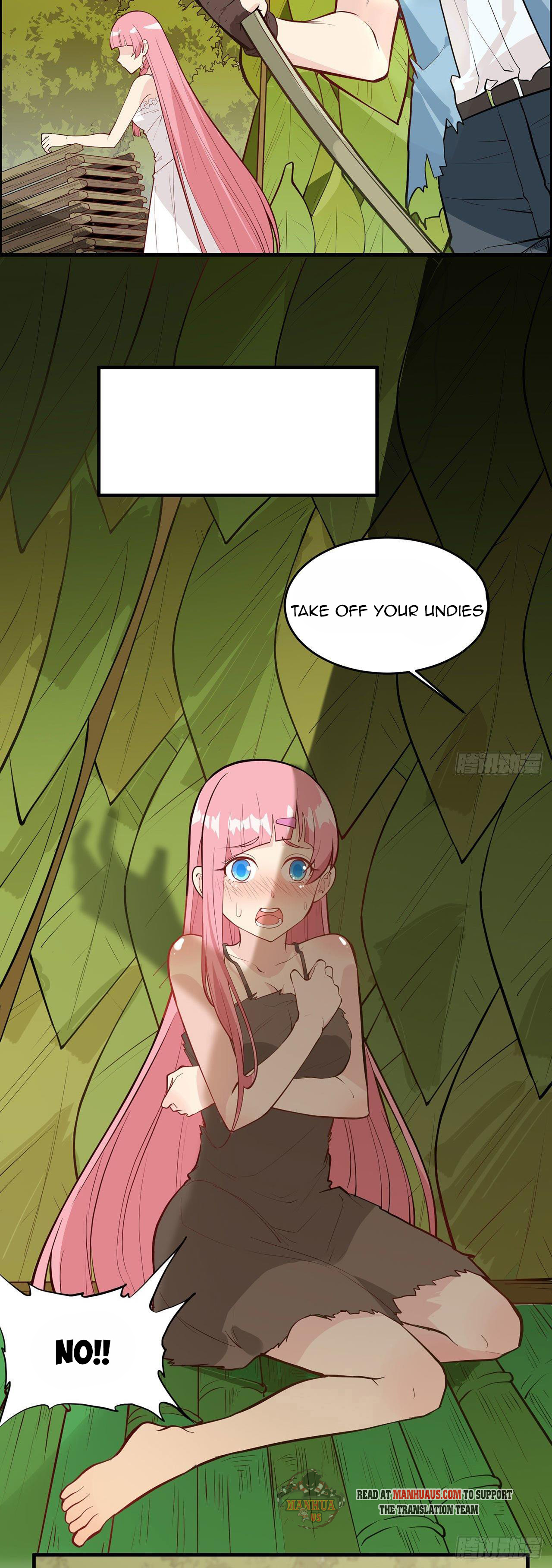 Survive on a deserted island with beautiful girls chapter 25 - page 12