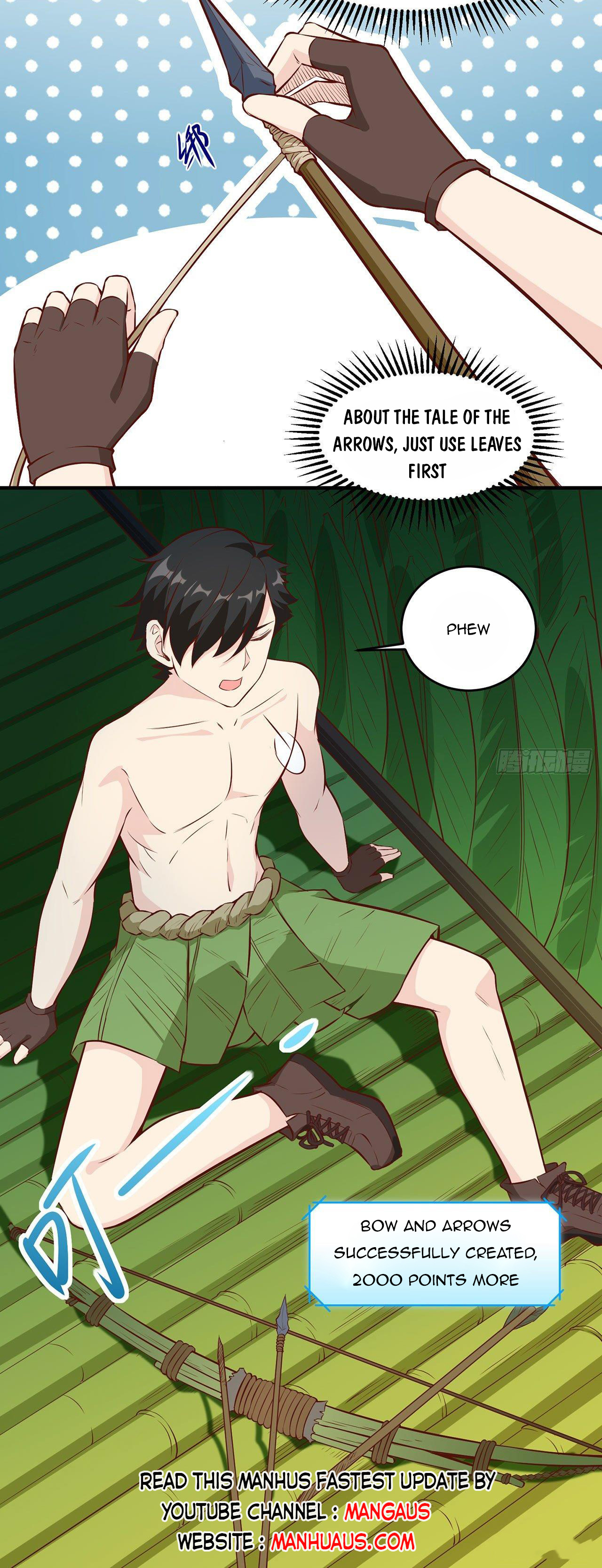 Survive on a deserted island with beautiful girls chapter 25 - page 23