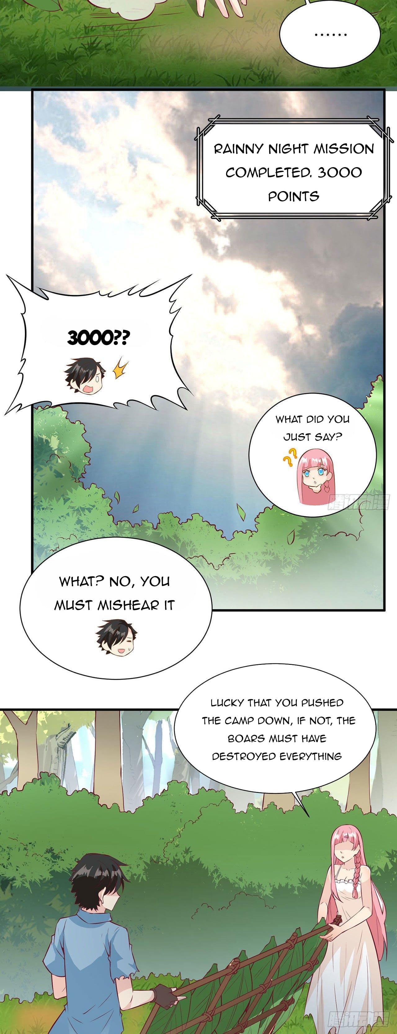 Survive on a deserted island with beautiful girls chapter 25 - page 9