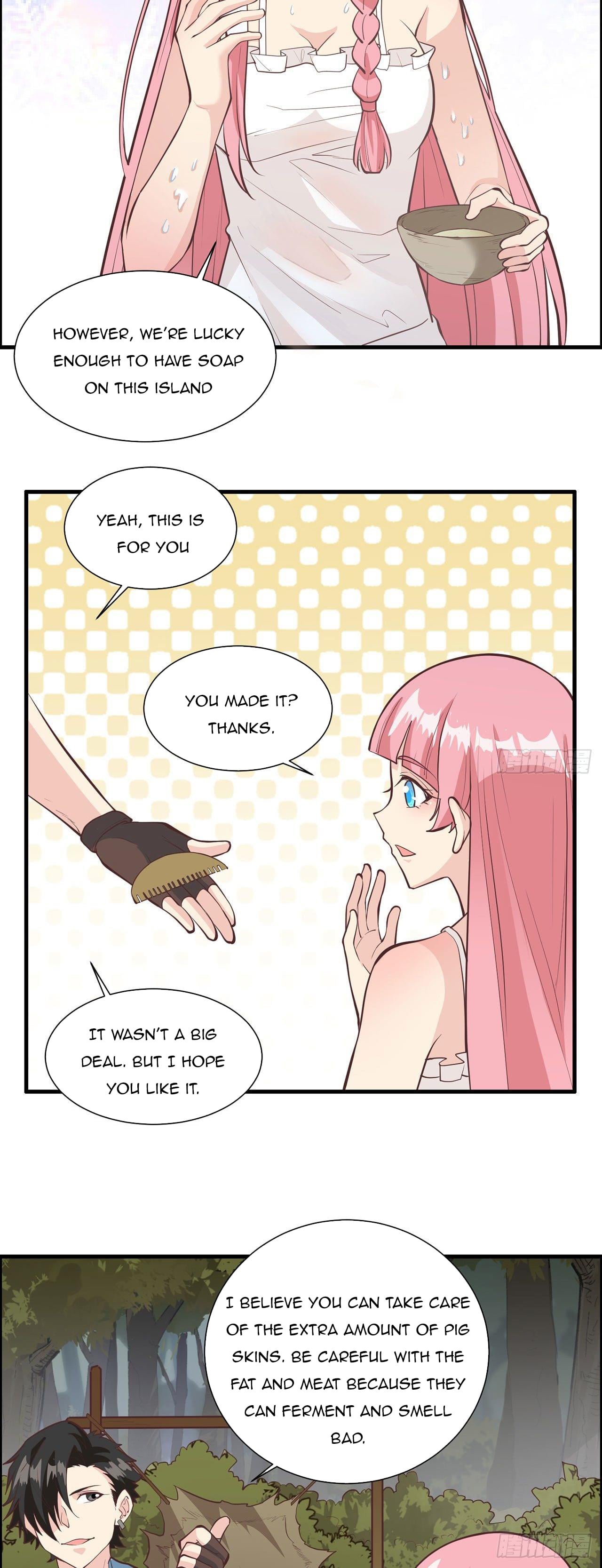 Survive on a deserted island with beautiful girls chapter 24 - page 6