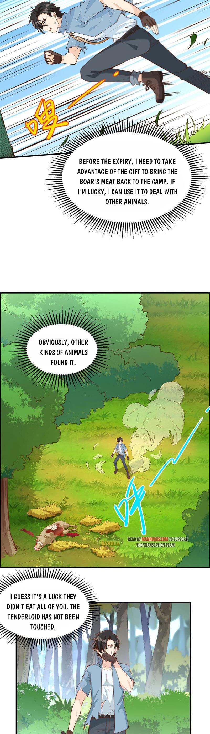Survive on a deserted island with beautiful girls chapter 21 - page 14