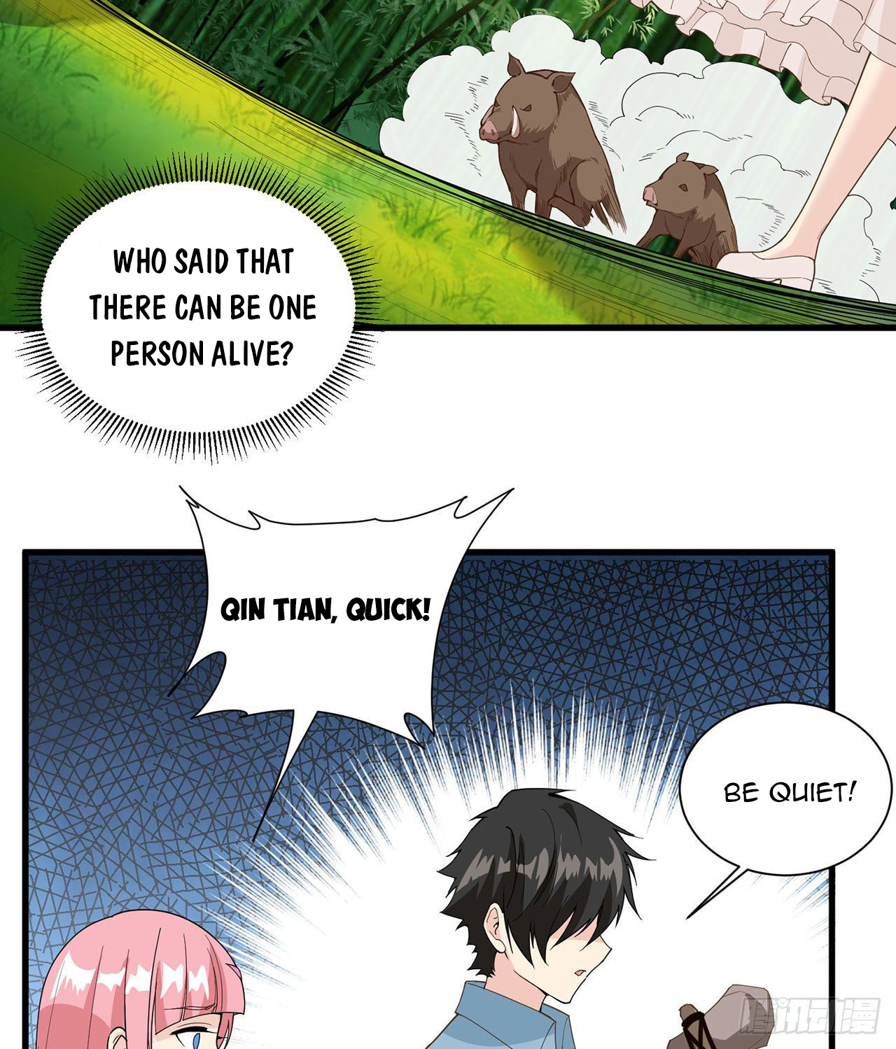 Survive on a deserted island with beautiful girls chapter 19 - page 11