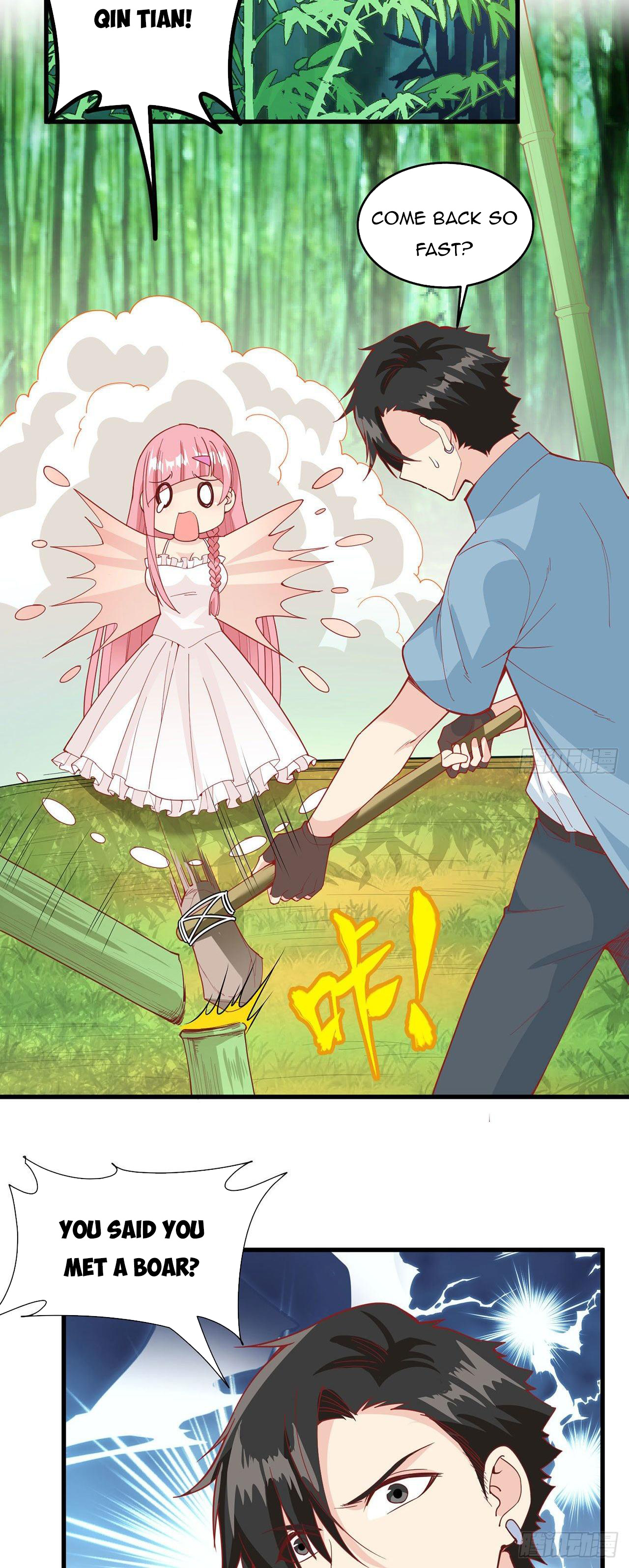 Survive on a deserted island with beautiful girls chapter 18 - page 15
