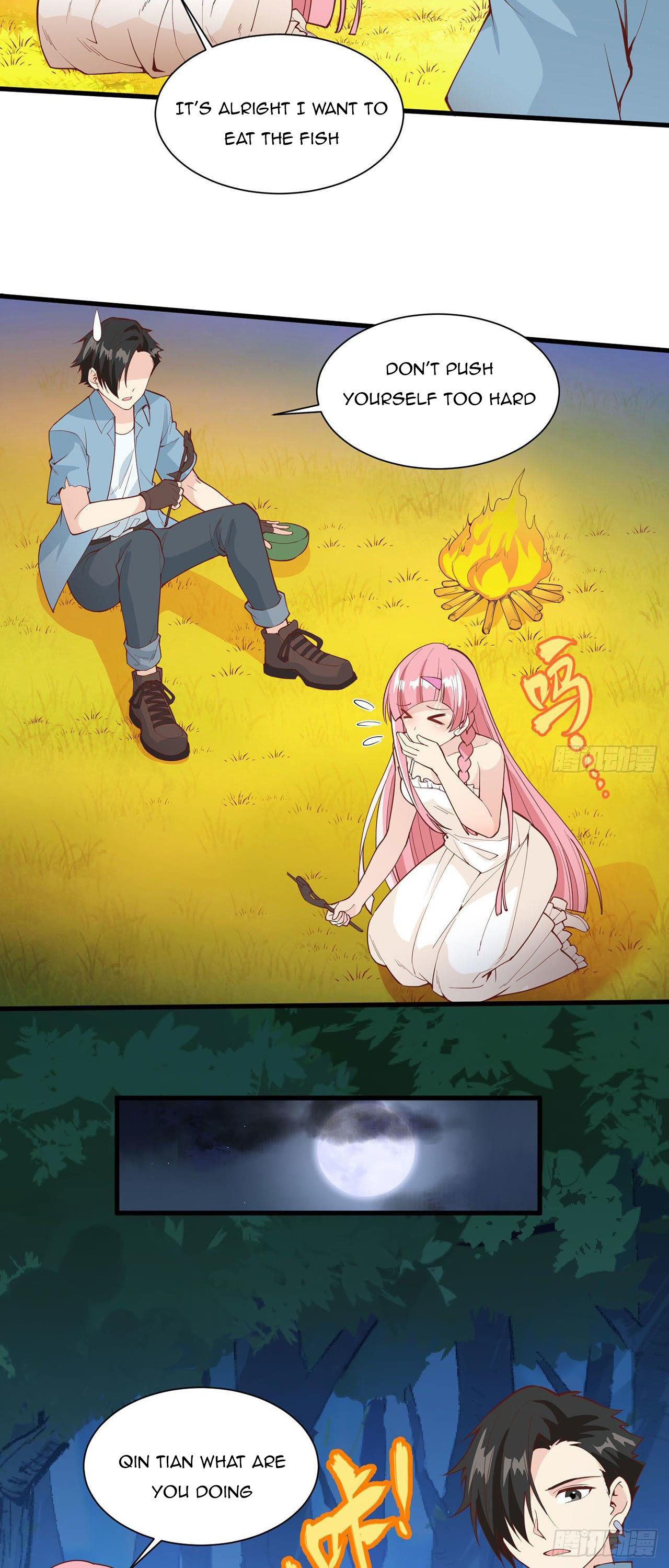 Survive on a deserted island with beautiful girls chapter 17 - page 16
