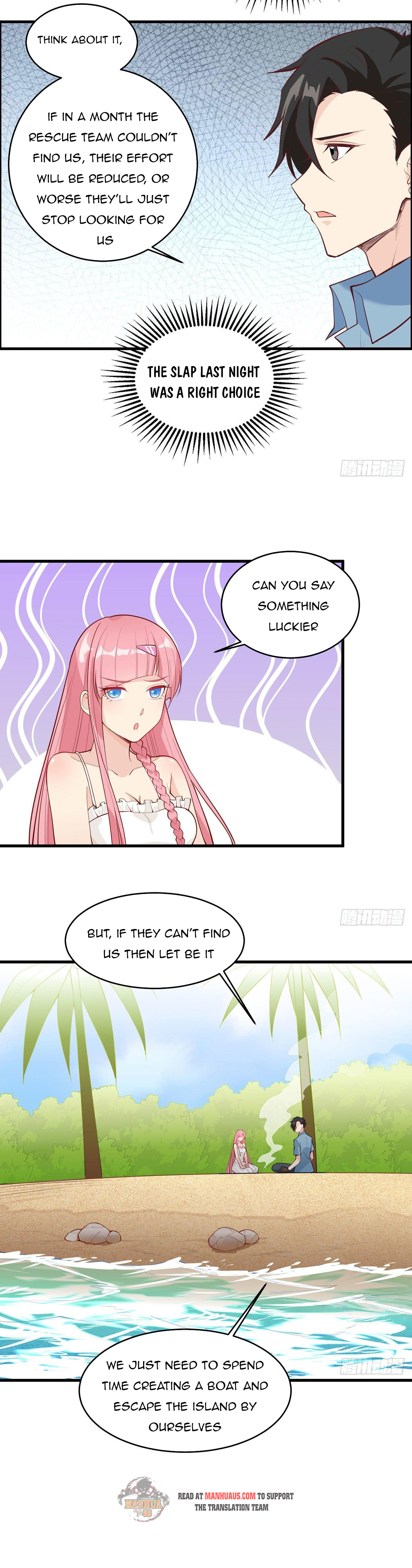 Survive on a deserted island with beautiful girls chapter 16 - page 7