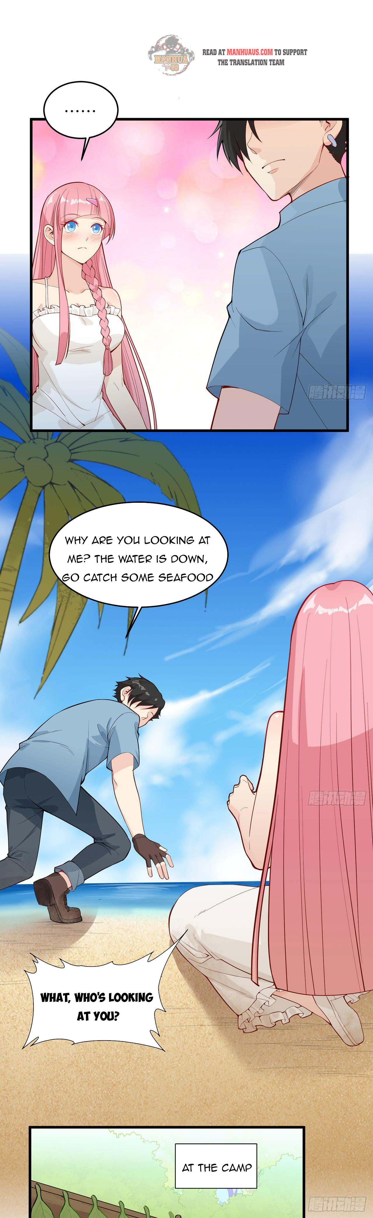 Survive on a deserted island with beautiful girls chapter 16 - page 8