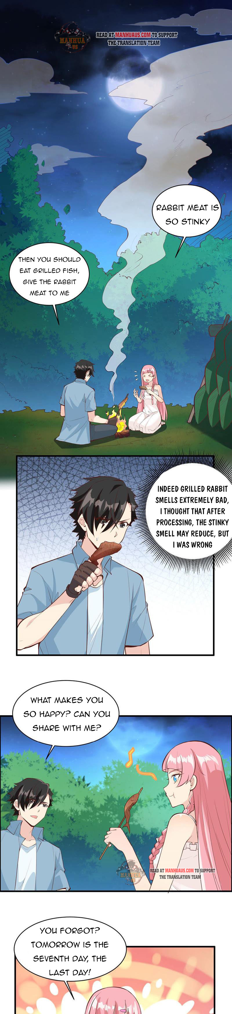 Survive on a deserted island with beautiful girls chapter 15 - page 2
