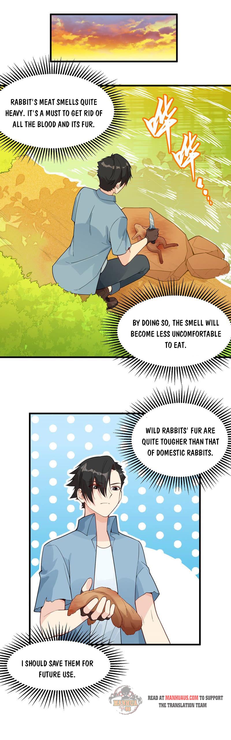 Survive on a deserted island with beautiful girls chapter 14 - page 15