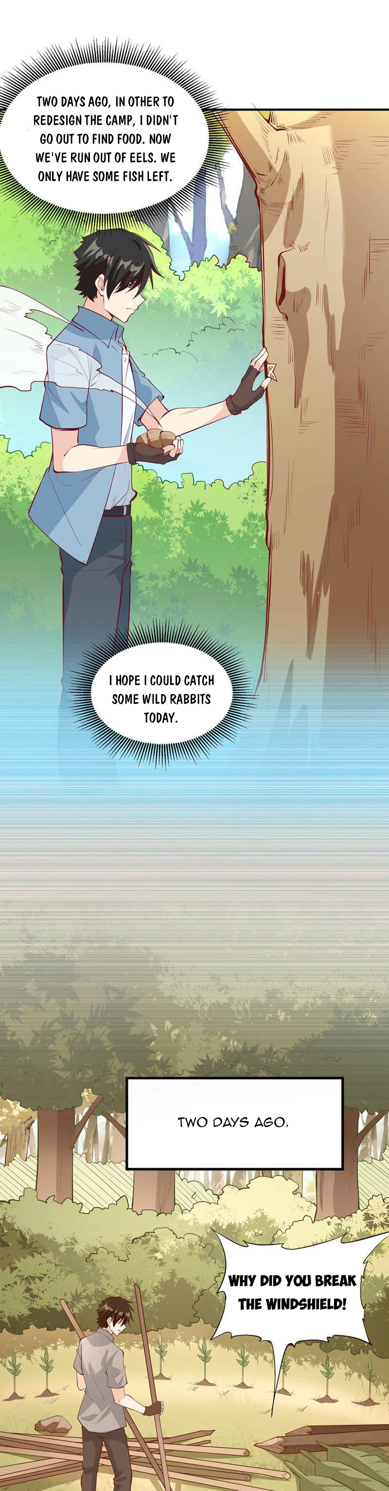Survive on a deserted island with beautiful girls chapter 14 - page 3