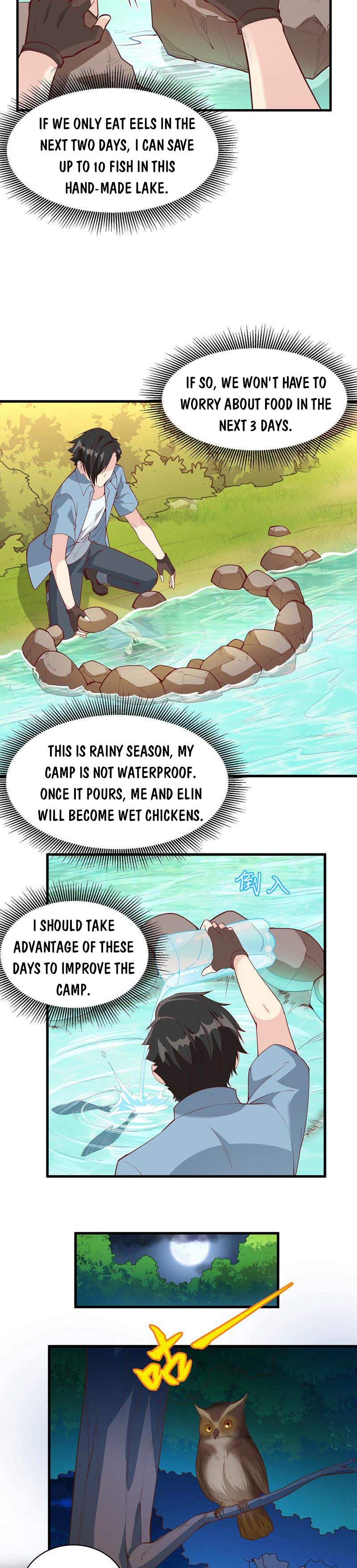 Survive on a deserted island with beautiful girls chapter 13 - page 10