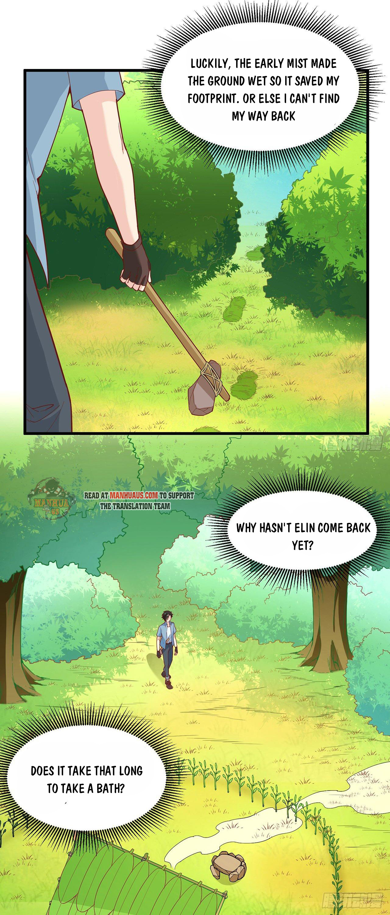Survive on a deserted island with beautiful girls chapter 12 - page 10