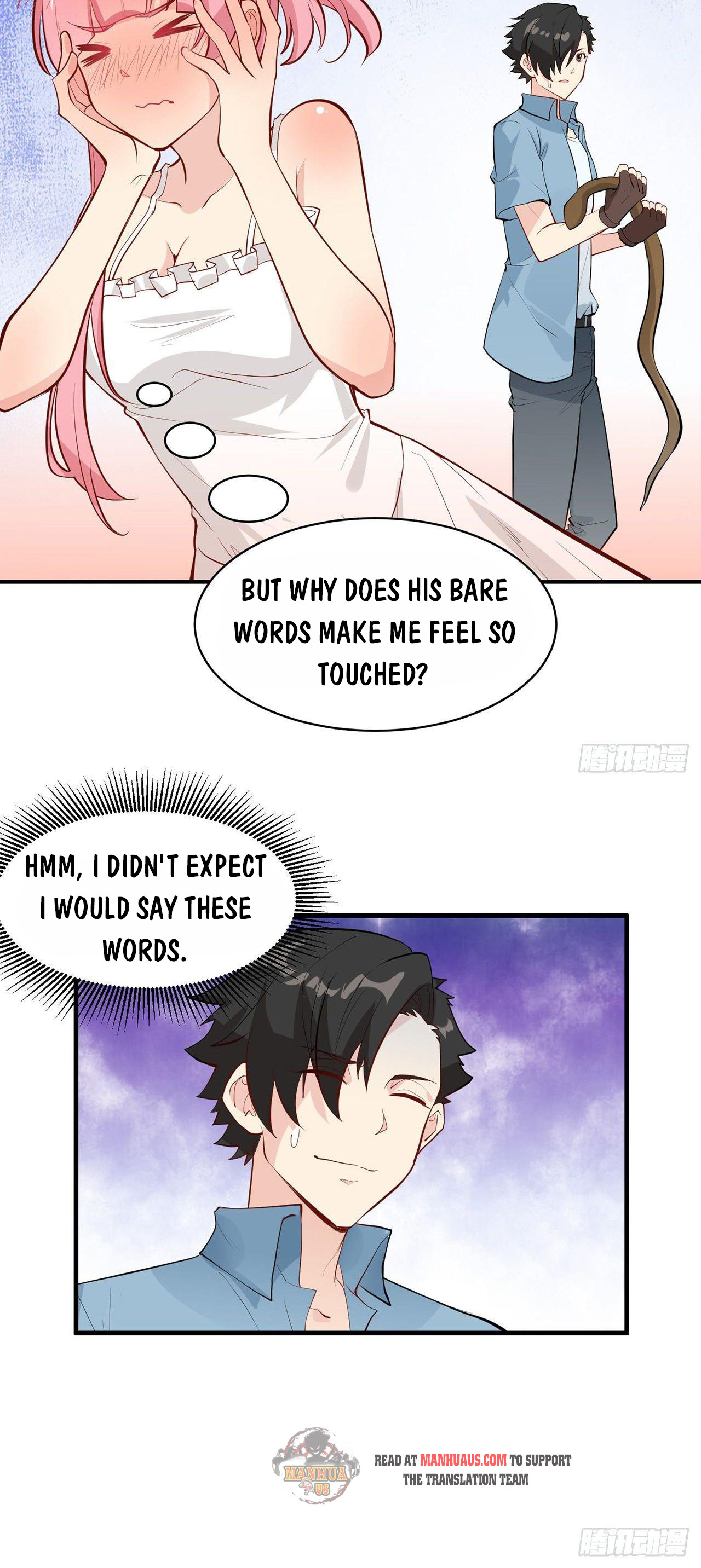 Survive on a deserted island with beautiful girls chapter 12 - page 21