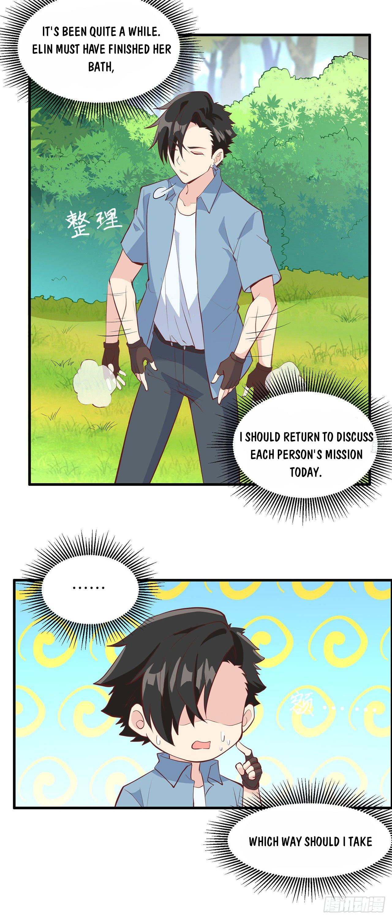 Survive on a deserted island with beautiful girls chapter 12 - page 9