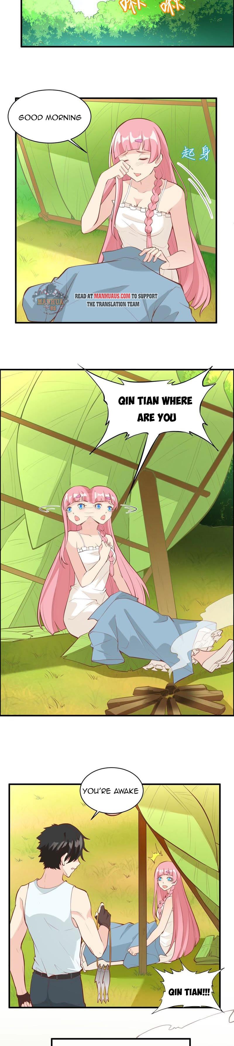 Survive on a deserted island with beautiful girls chapter 11 - page 10