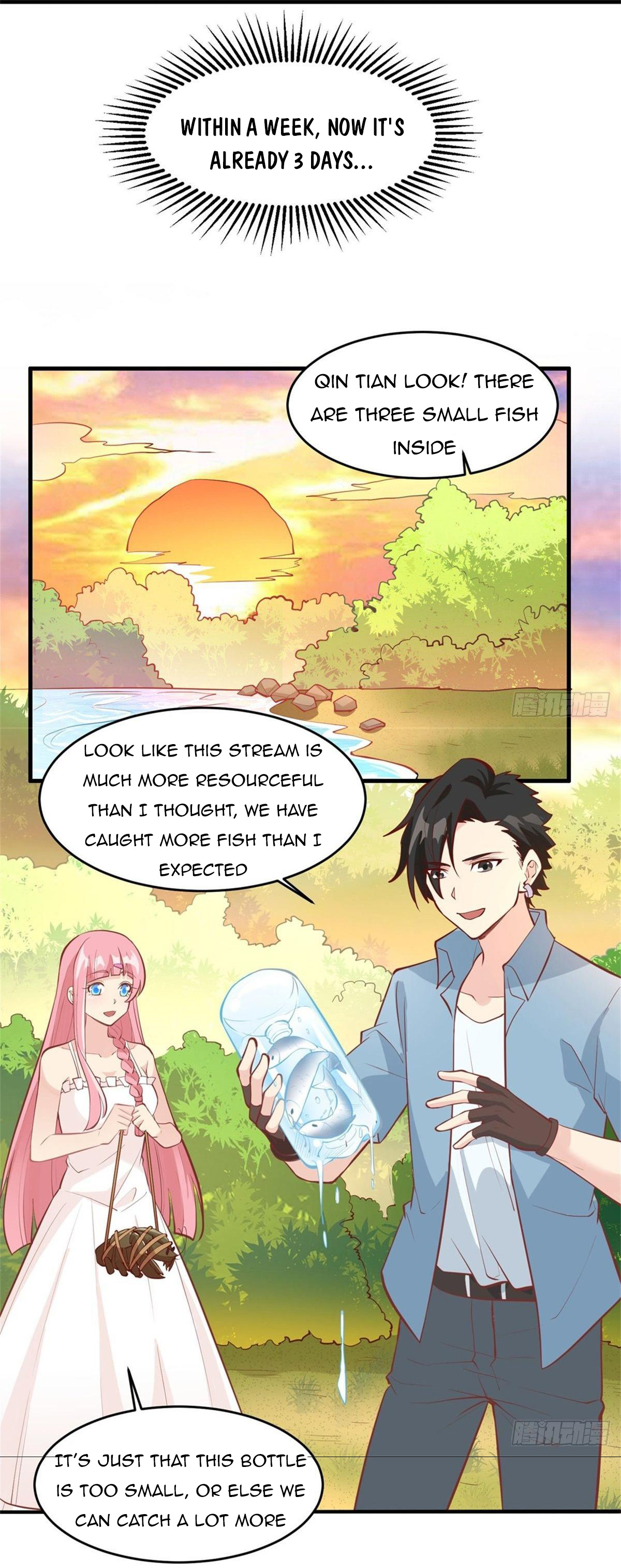 Survive on a deserted island with beautiful girls chapter 10 - page 12