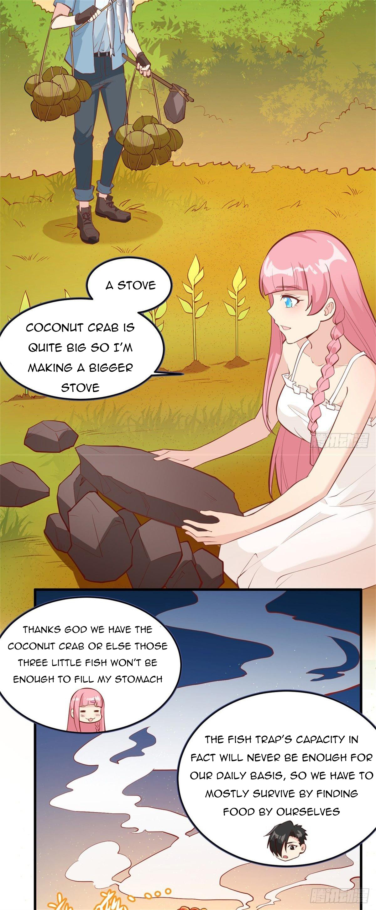 Survive on a deserted island with beautiful girls chapter 10 - page 16