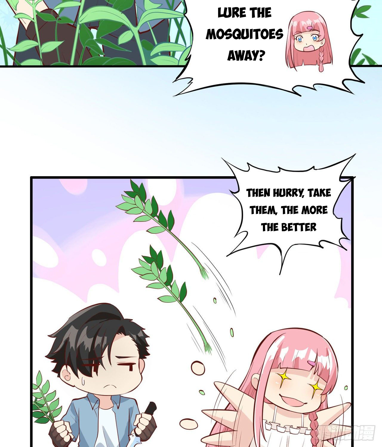 Survive on a deserted island with beautiful girls chapter 9 - page 10