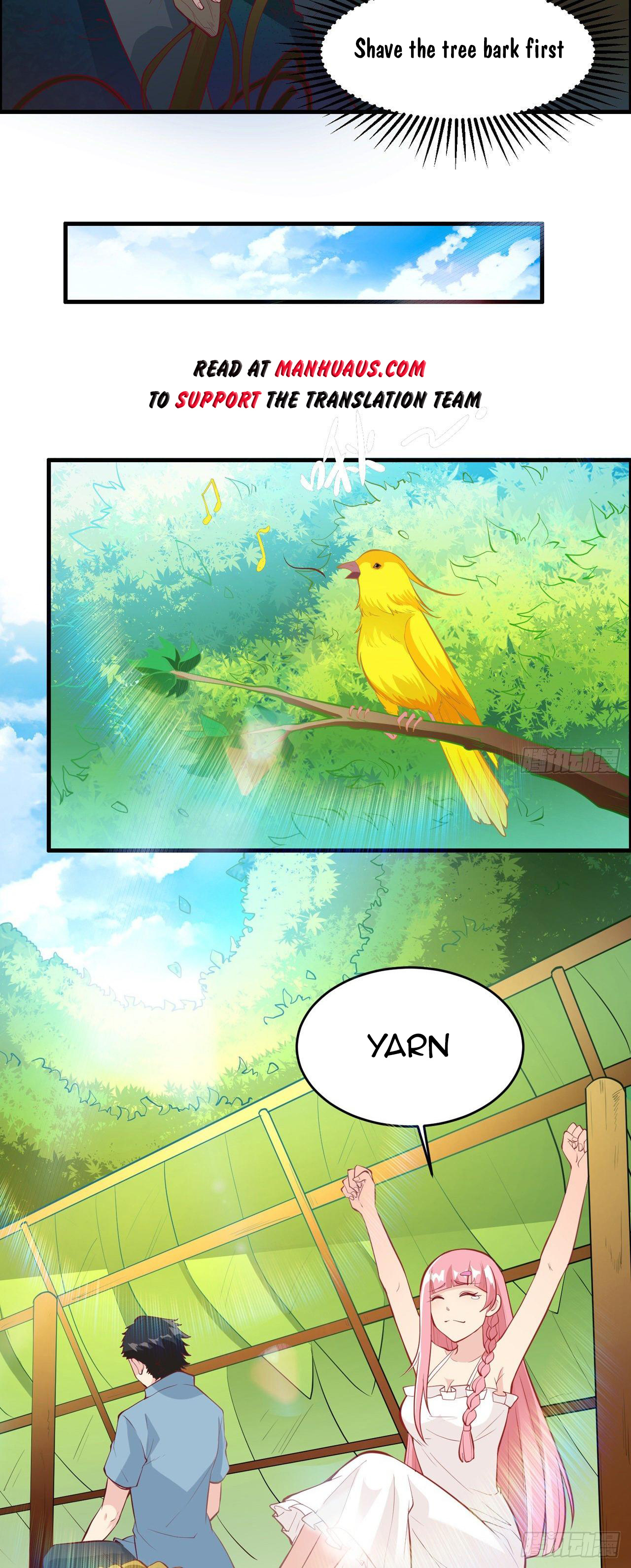 Survive on a deserted island with beautiful girls chapter 7 - page 14