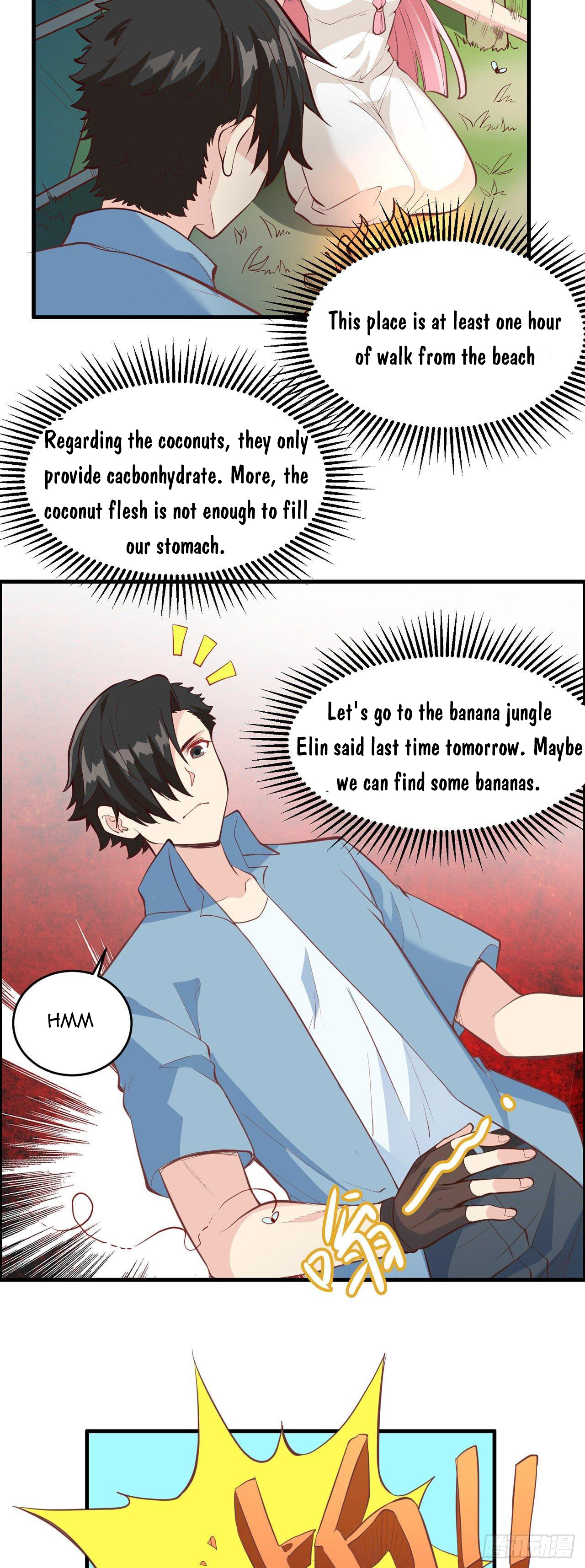 Survive on a deserted island with beautiful girls chapter 7 - page 4