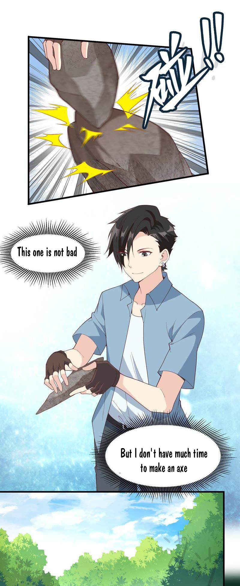 Survive on a deserted island with beautiful girls chapter 6 - page 10
