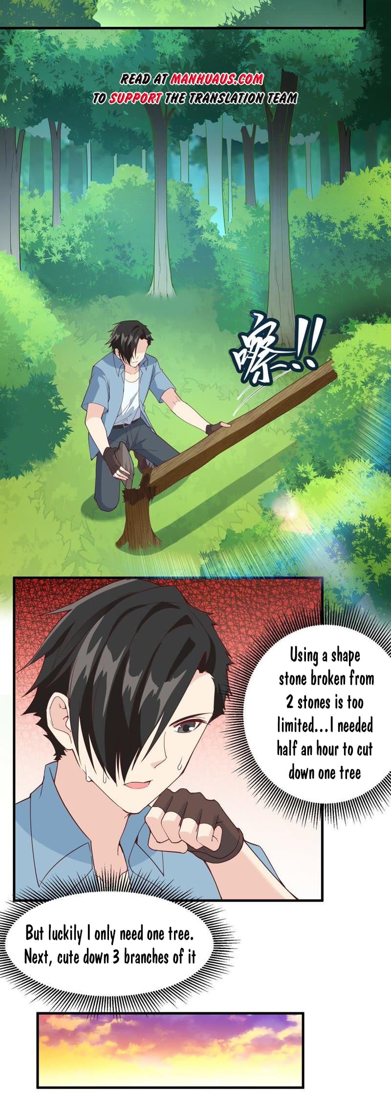 Survive on a deserted island with beautiful girls chapter 6 - page 11