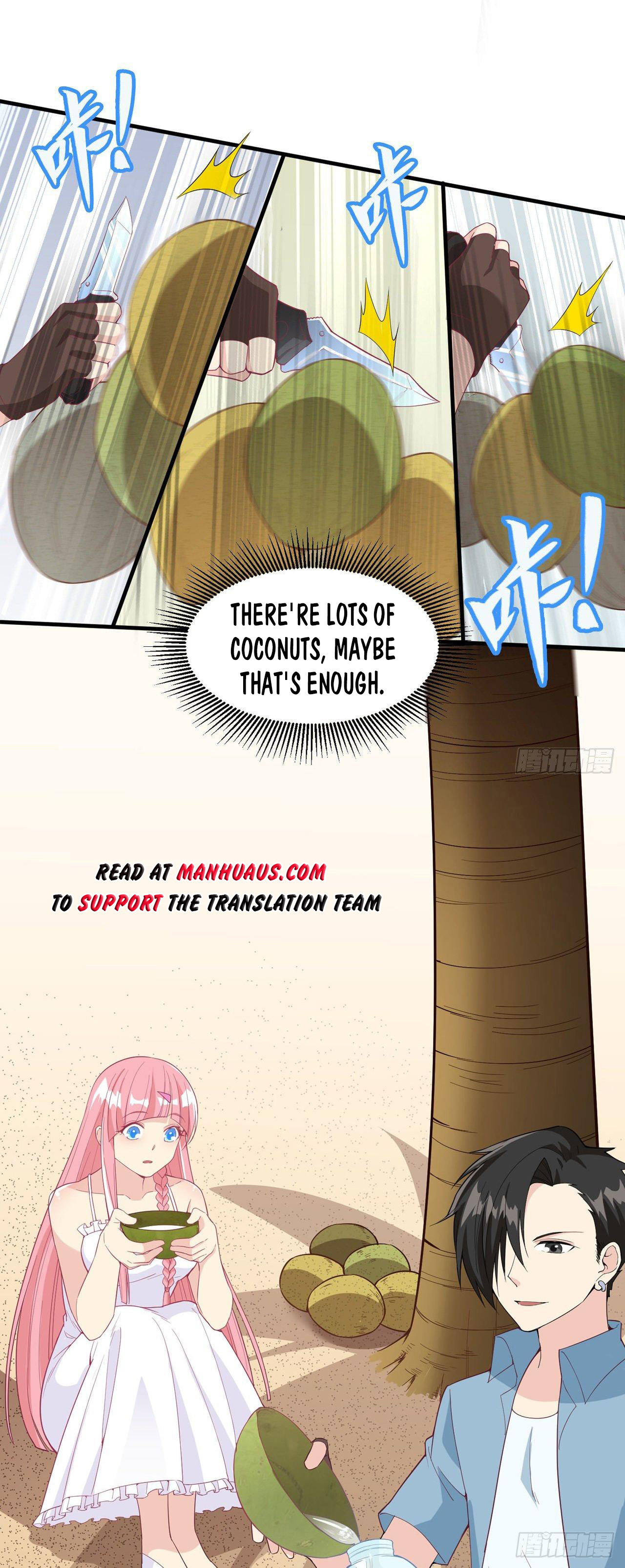 Survive on a deserted island with beautiful girls chapter 5 - page 10