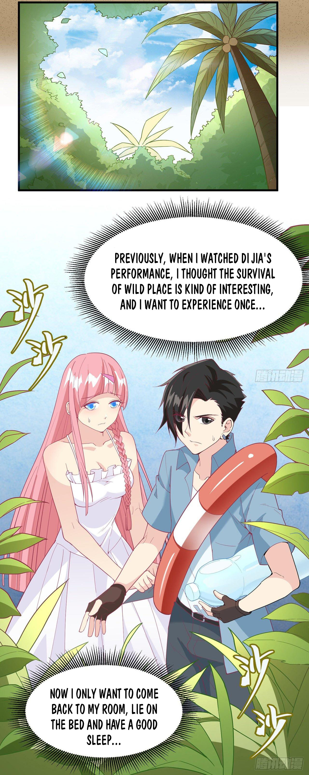 Survive on a deserted island with beautiful girls chapter 5 - page 13